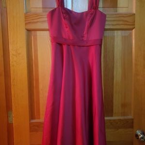 Tea Length Bridesmaids/Prom Dress